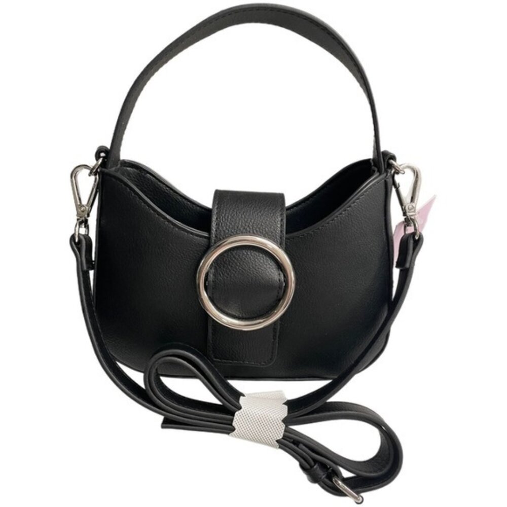 Wild Fable Small Black Structured Crossbody Bag Purse